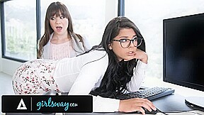 GIRLSWAY – Angry Dominant Boss Needs Incompetent Rookie IT Gina Valentina To Satisfy Her
